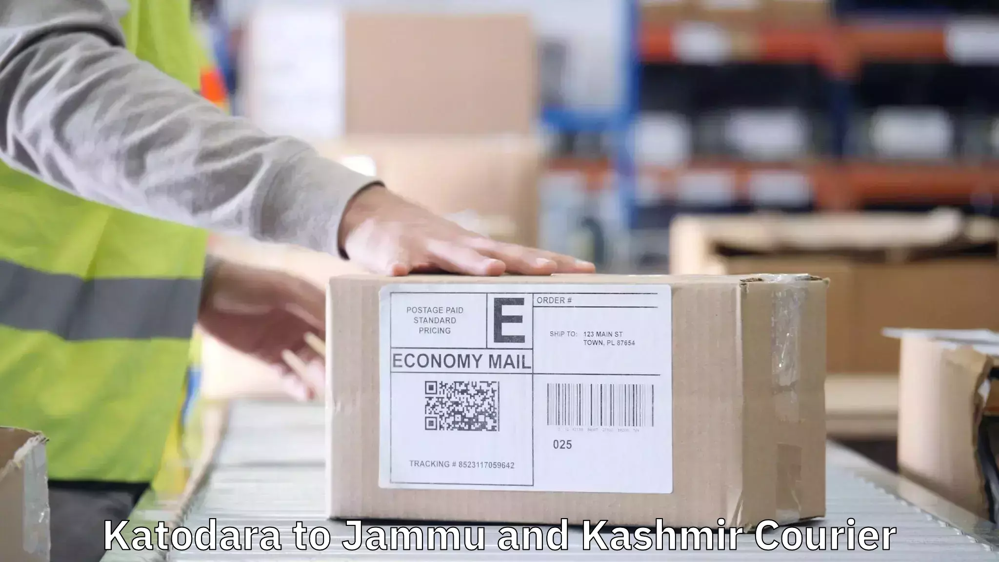 Fast shipping solutions Katodara to Anantnag