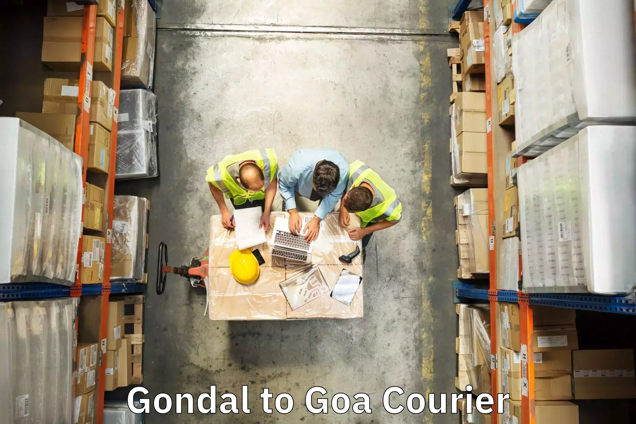 Multi-service courier options Gondal to Sanvordem