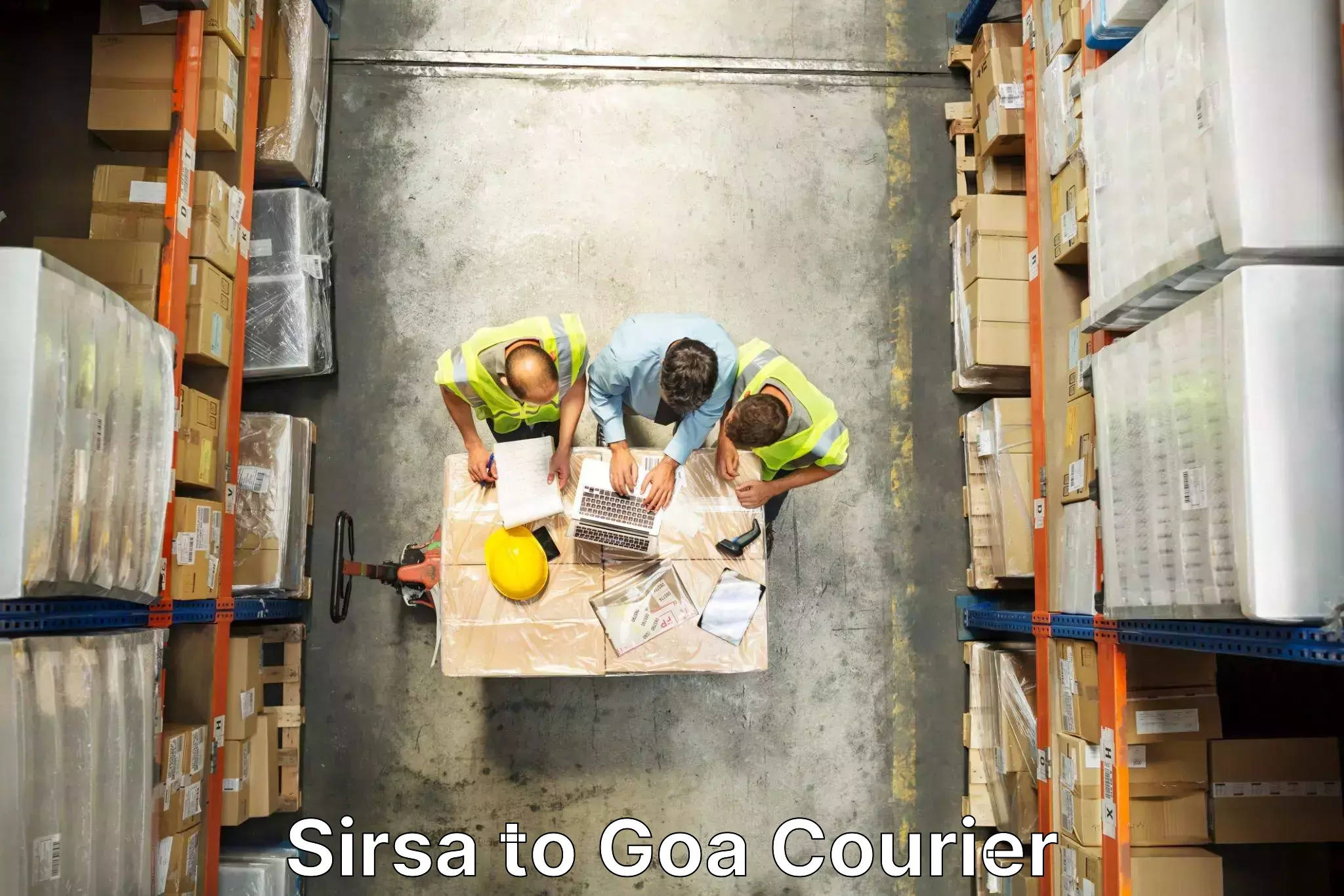 Home moving and storage Sirsa to Goa