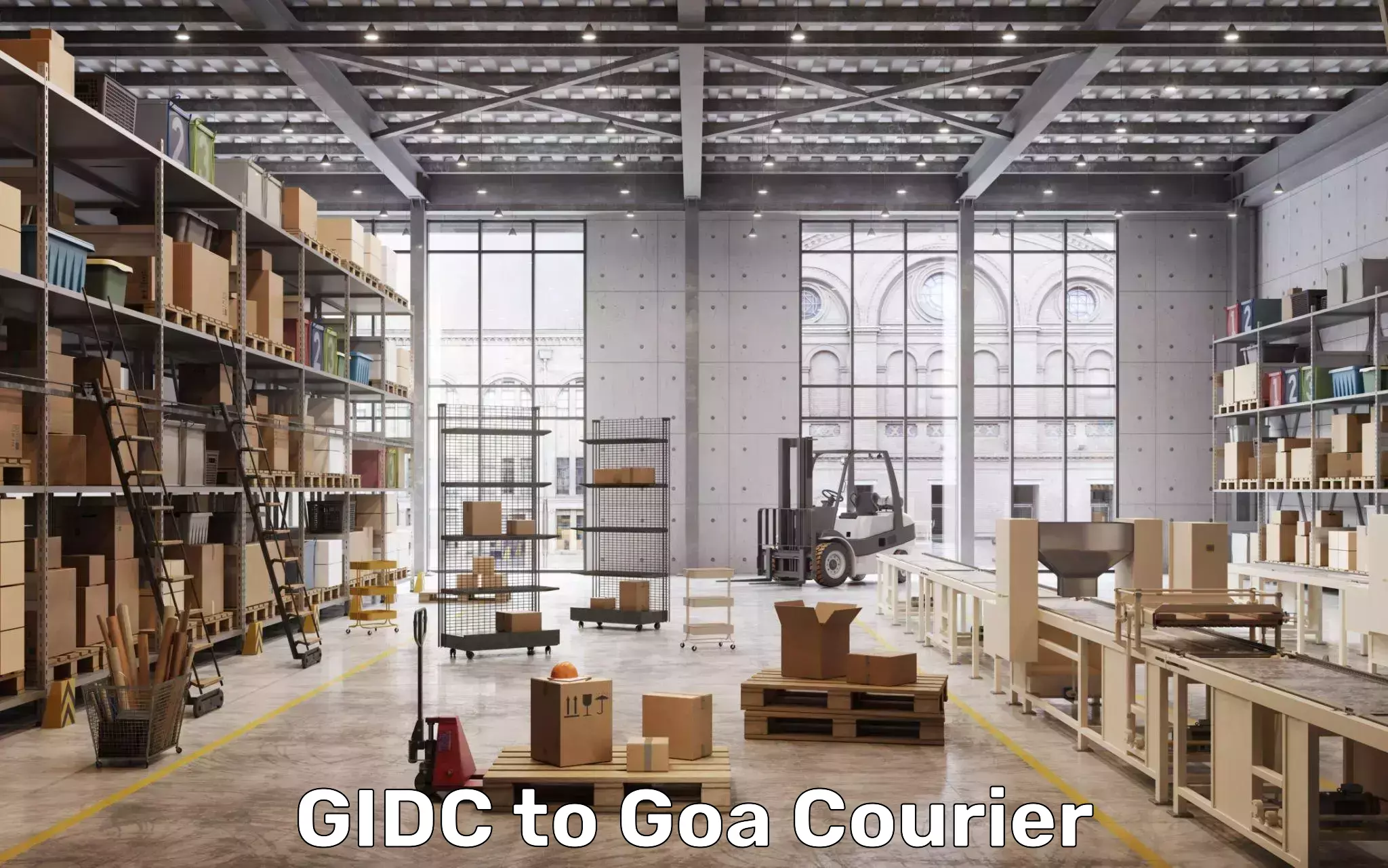 Baggage shipping calculator GIDC to South Goa