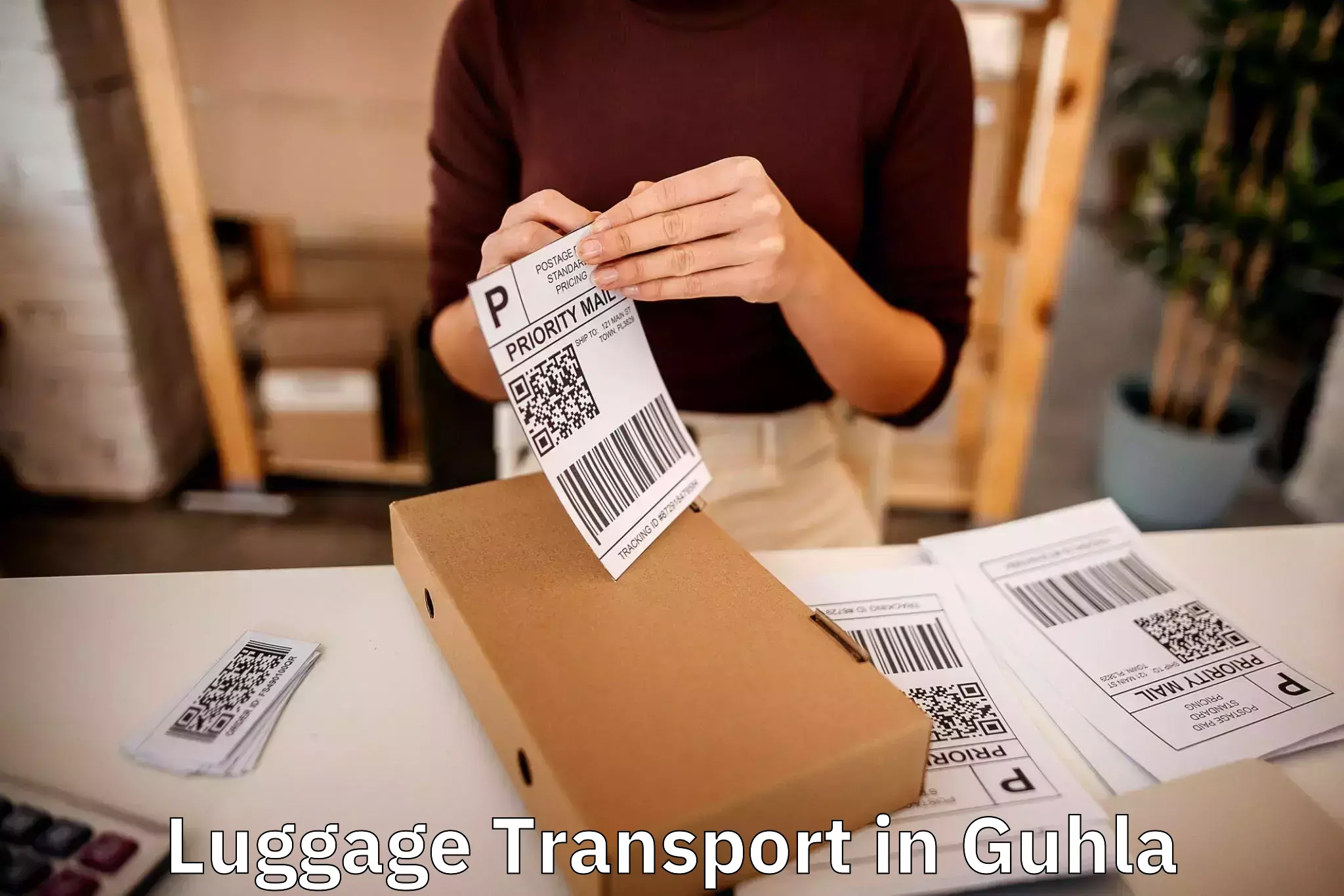 Domestic luggage transport in Guhla