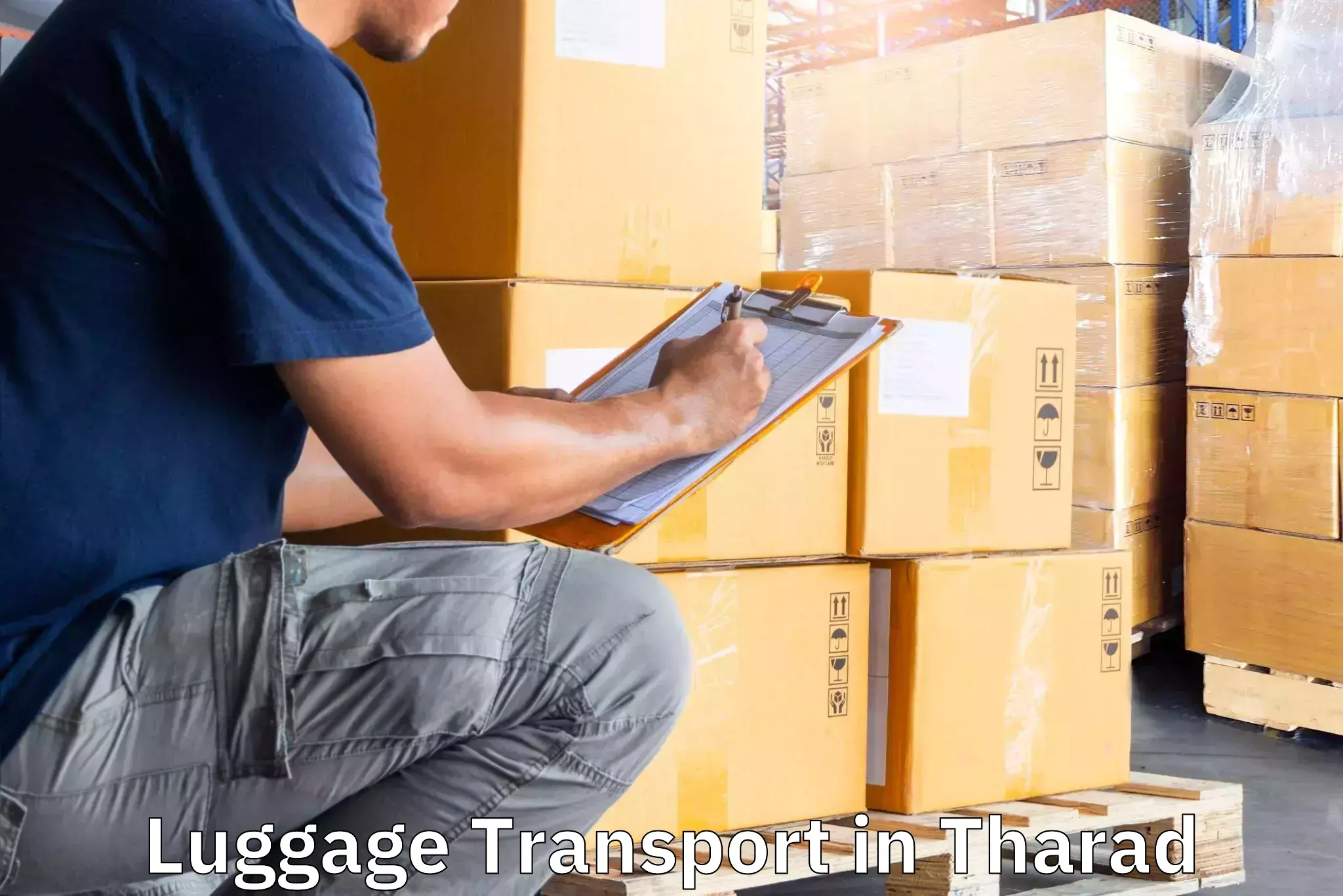 Luggage shipping efficiency in Tharad