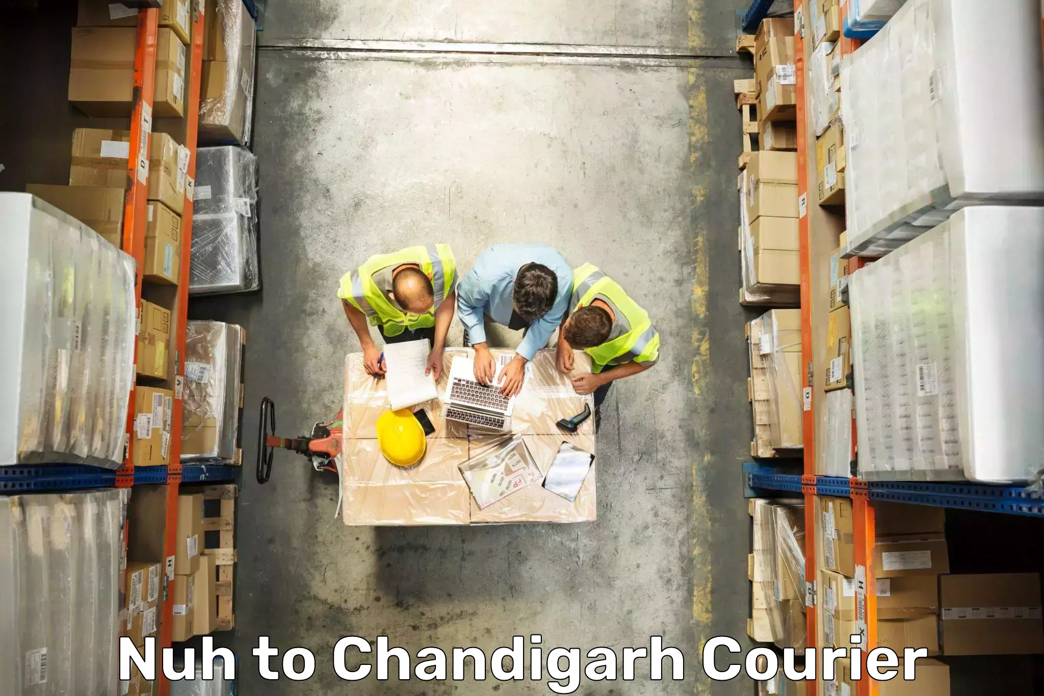 Comprehensive baggage service Nuh to Chandigarh