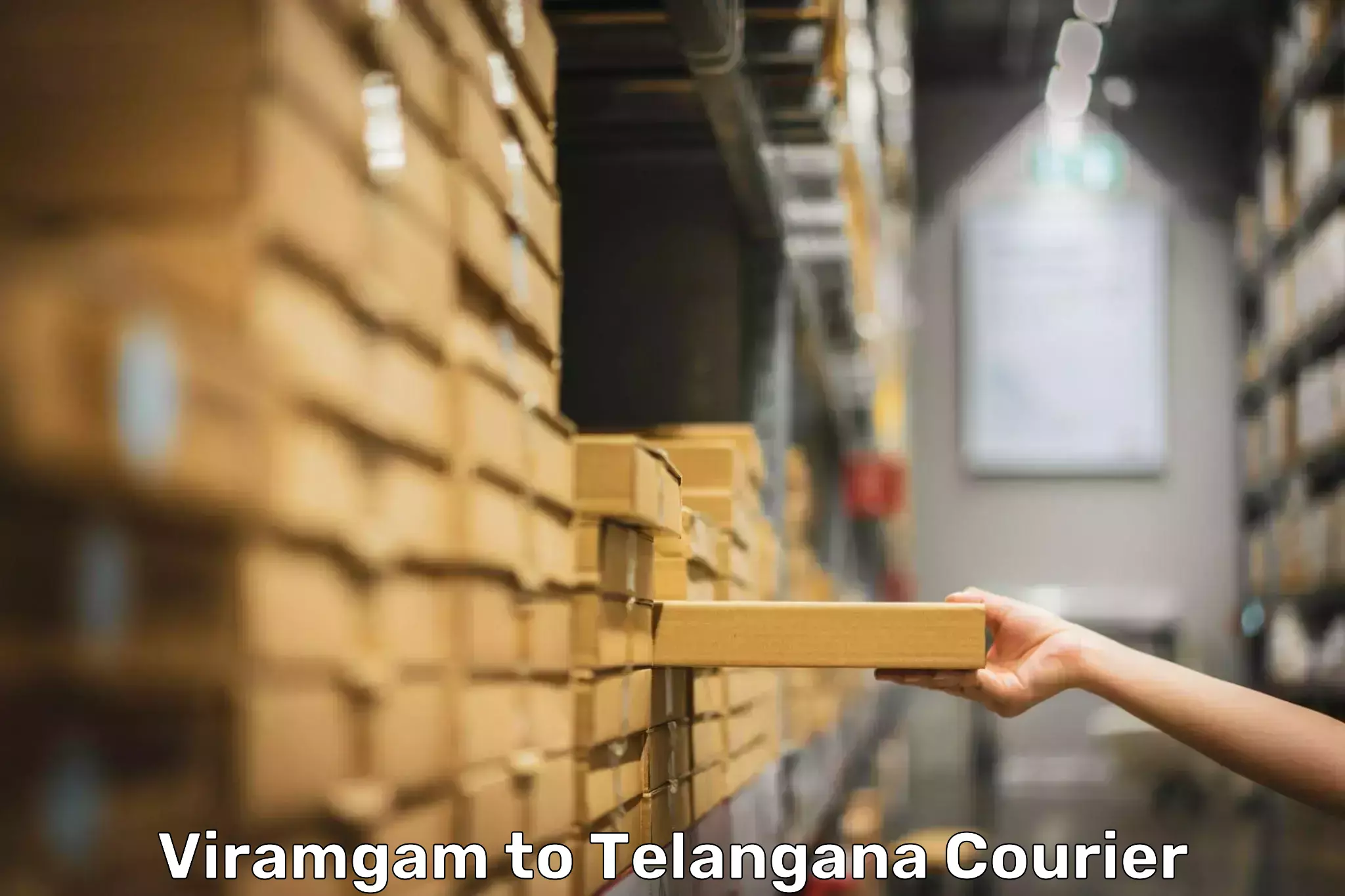 Streamlined baggage courier Viramgam to Mahabubnagar