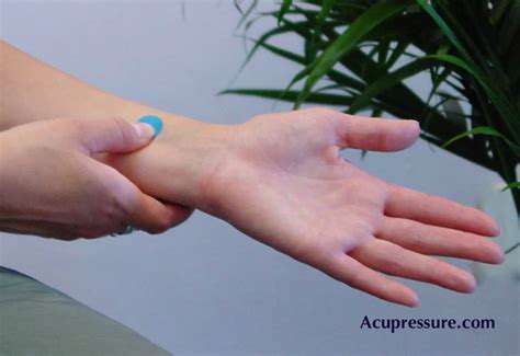 Self Acupressure for Anxiety Relief