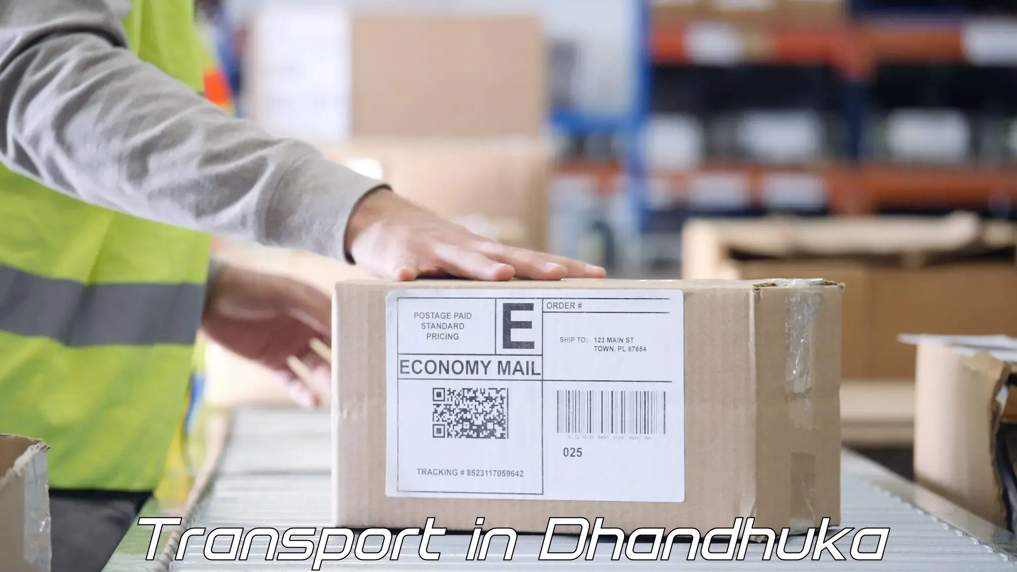 Parcel transport services in Dhandhuka