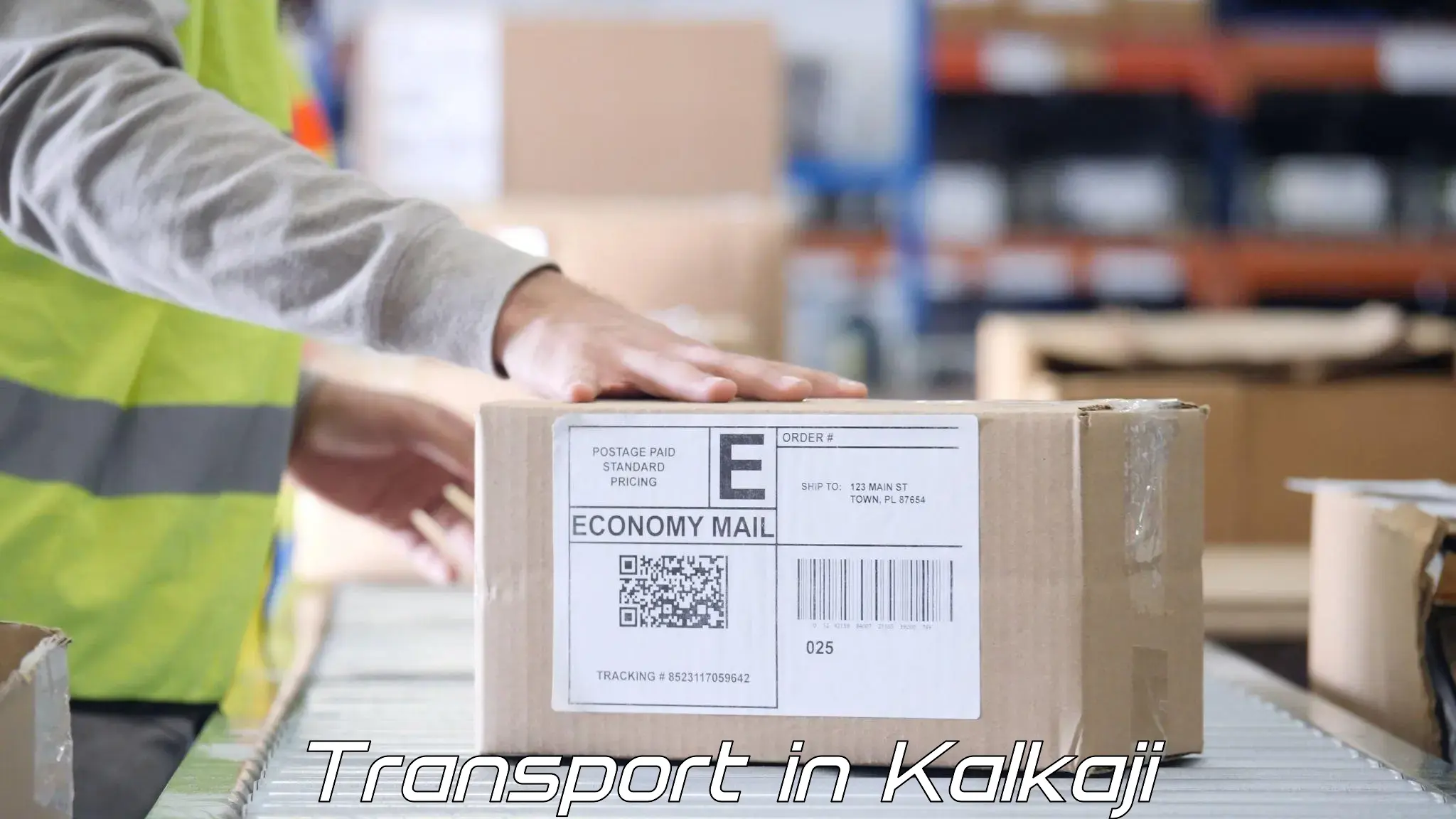 Interstate goods transport in Kalkaji